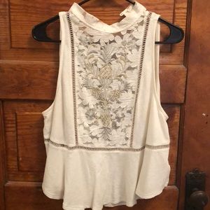 Free People Lacy Tank Top